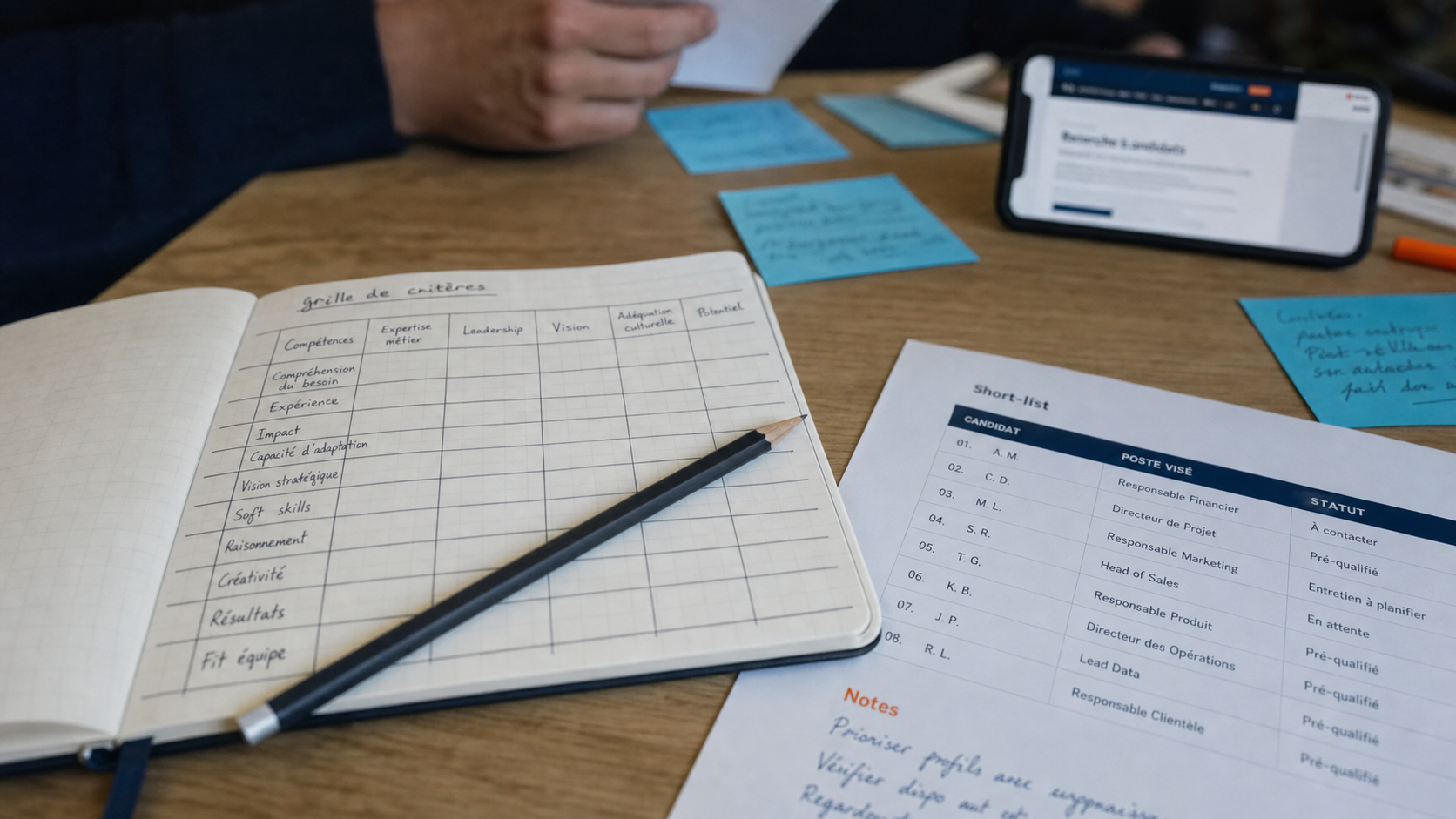 Trouver un nom de marque : checklist carnet et short-list