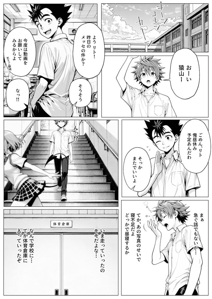 攻略本を手に入れた猿山が主人公になりました-EXTRA MODE- hitomiエロ漫画raw(同人誌)無料サンプル画像005
