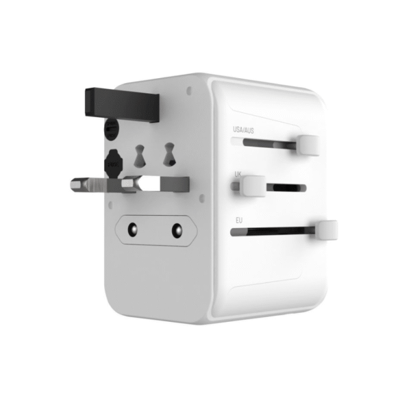Uniwersalny Adapter Podróżny Voyager - 3 Porty USB - obrazek 4