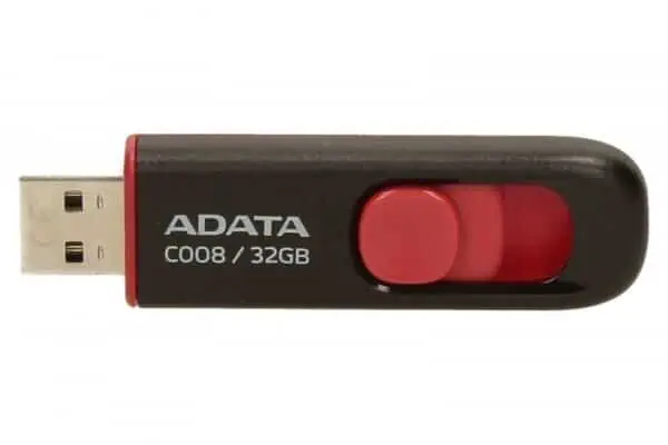 Pamięć USB ADATA C008 32 GB Czarny/Czerwony - obrazek 11