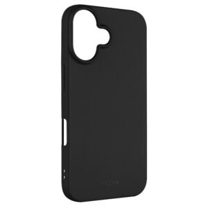 Kauczukowe Etui Back Cover do iPhone 16 - Czarne
