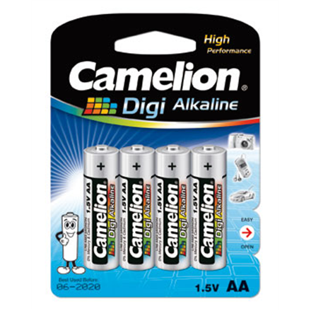 Baterie Camelion AA Digi Alkaliczne 4 szt. - 12 m-cy gwarancji