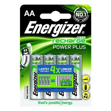 Akumulatory Energizer AA 2000 mAh Power Plus - 4 szt. - obrazek 2