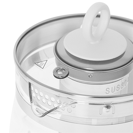 Elegancki Czajnik Elektryczny Adler 1,5L 2200W Szkło/Stal - obrazek 6