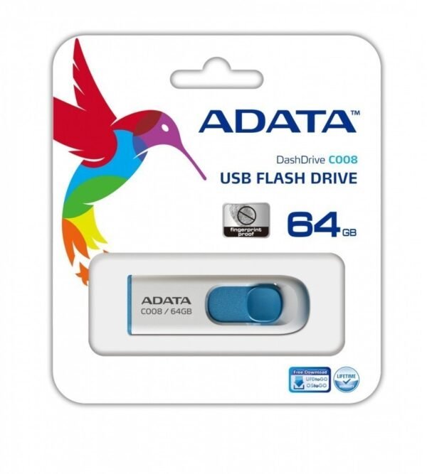 Pendrive ADATA C008 64GB USB 2.0 - Niezawodny wybór! - obrazek 6