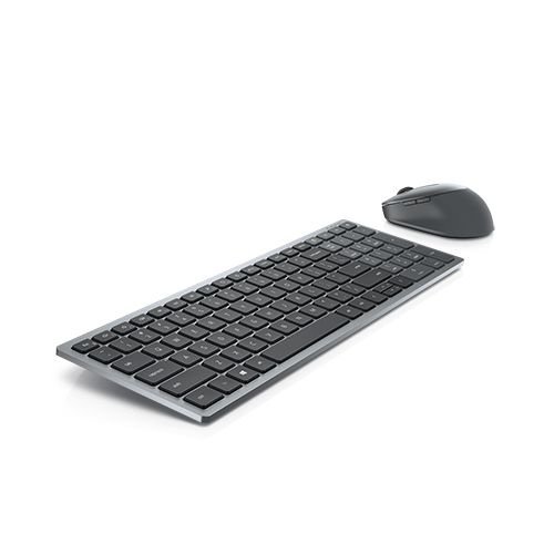 Dell | Klawiatura i mysz | KM7120W | Zestaw klawiatura i mysz | Bezprzewodowy | Baterie w zestawie | RU | Bluetooth | Szary tytan | Klawiatura numeryczna | Połączenie bezprzewodowe - obrazek 2
