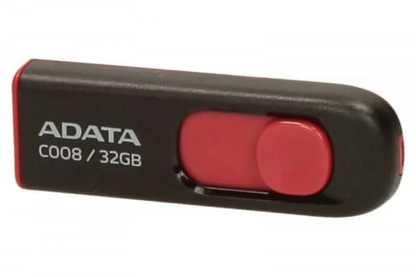 Pamięć USB ADATA C008 32 GB Czarny/Czerwony - obrazek 7