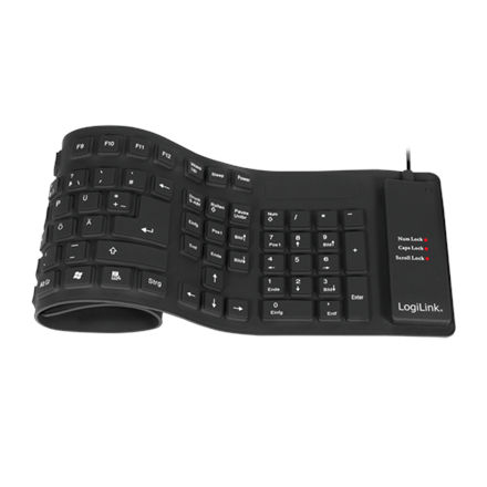 Elastyczna wodoodporna klawiatura USB i PS/2 - obrazek 2