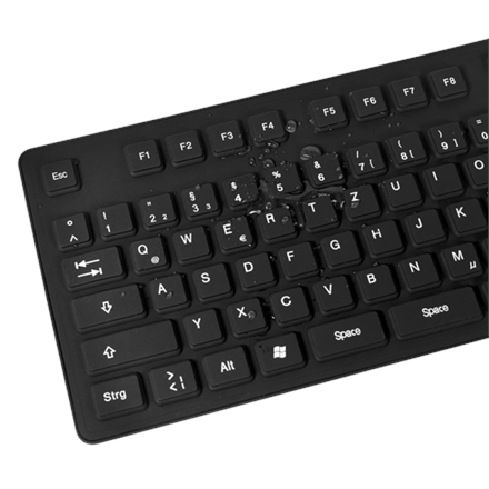 Elastyczna wodoodporna klawiatura USB i PS/2 - obrazek 4