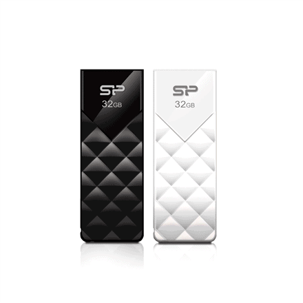 Pendrive Silicon Power Ultima U03 8GB USB 2.0 Biały - obrazek 2