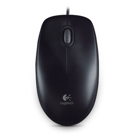 Logitech B100 - Niezawodna Mysz Przewodowa Czarna