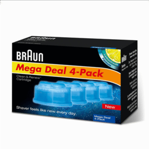Braun wkłady uzupełniające 3 w 1 do centrum czyszczenia SmartCare, 4-pak