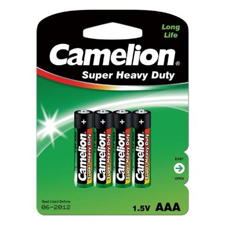 Baterie Camelion AAA Super Heavy Duty 4 szt. - obrazek 3