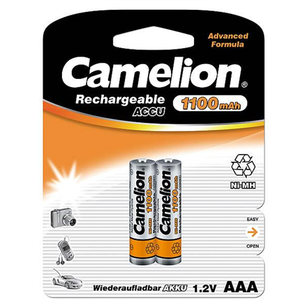 Akumulatory Camelion AAA/HR03 1100 mAh - 2 szt.