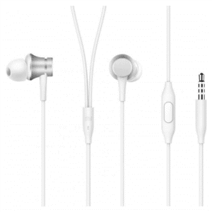Słuchawki Xiaomi Mi In-Ear Basic - Srebrne z Mikrofonym