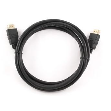 Kabel HDMI 0.5m Część Męska 19 pin Czarny - obrazek 2