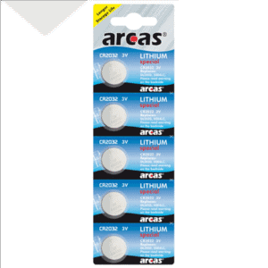 Baterie CR2032 Litowe Arcas - 5 szt. w zestawie