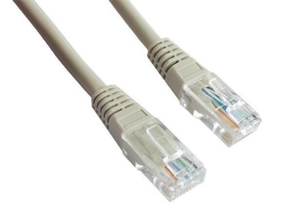 Kabel krosowy CAT 5e RJ-45, 2 m, Szary - UTP - obrazek 4