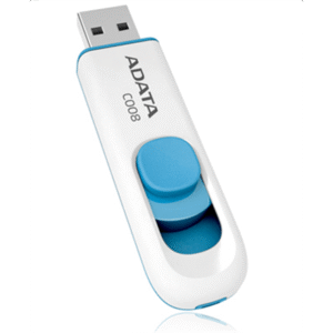 Pamięć USB ADATA C008 32 GB Biały/Niebieski