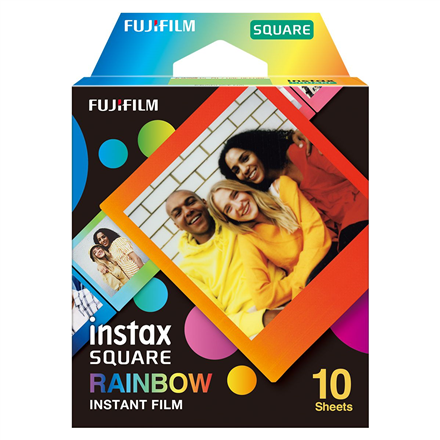Film Natychmiastowy Fujifilm Instax Square Tęczowy 10szt.