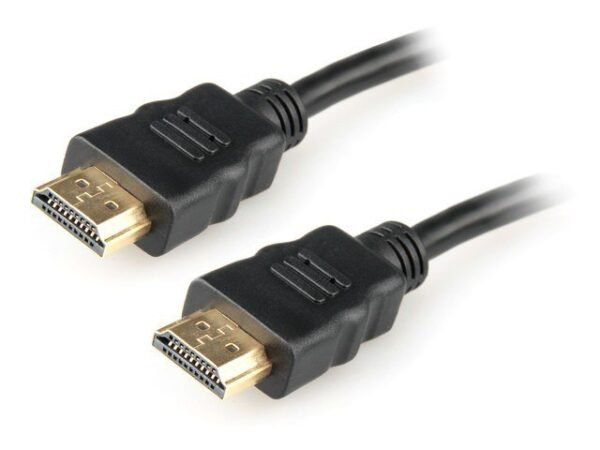 Kabel HDMI 0.5m Część Męska 19 pin Czarny - obrazek 5