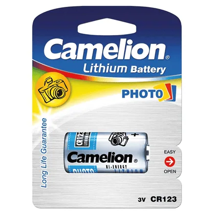 Baterie litowe Camelion CR123A – Wydajność i niezawodność