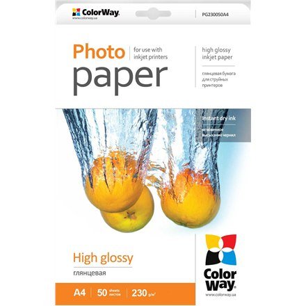 ColorWay | 230 g/m² | A4 | Papier fotograficzny o wysokim połysku - obrazek 4