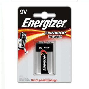 Bateria alkaliczna 9V Energizer – Wydajność i moc!