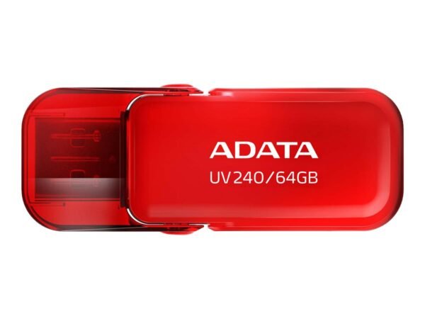 Pendive ADATA Pamięć USB UV240 64 GB, Czerwona