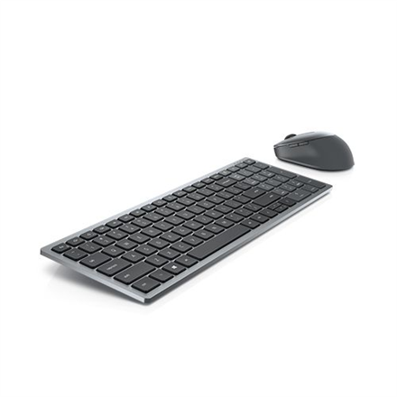 Dell | Klawiatura i mysz | KM7120W | Zestaw klawiatura i mysz | Bezprzewodowy | Baterie w zestawie | RU | Bluetooth | Szary tytan | Klawiatura numeryczna | Połączenie bezprzewodowe