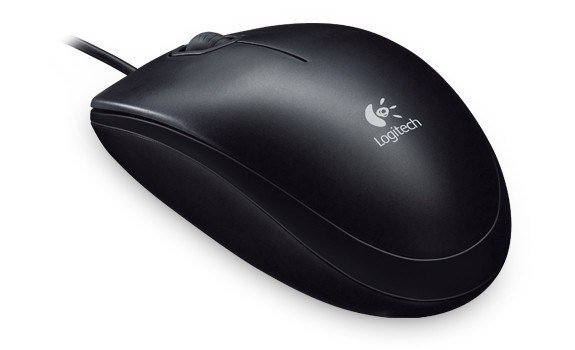 Logitech B100 - Niezawodna Mysz Przewodowa Czarna - obrazek 5