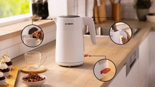 Czajnik elektryczny Bosch MyMoment 1,7L 2400W Biały - obrazek 2