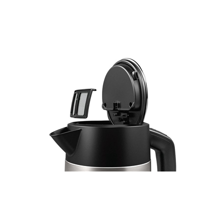 Czajnik Bosch DesignLine 1.7L 2400W ze stali inox - obrazek 3