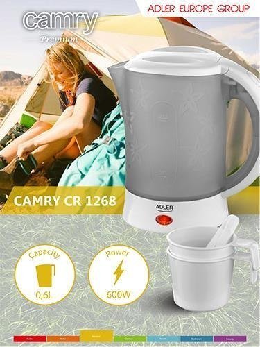 Czajnik turystyczny Adler 0.6L - Idealny do podróży! - obrazek 3