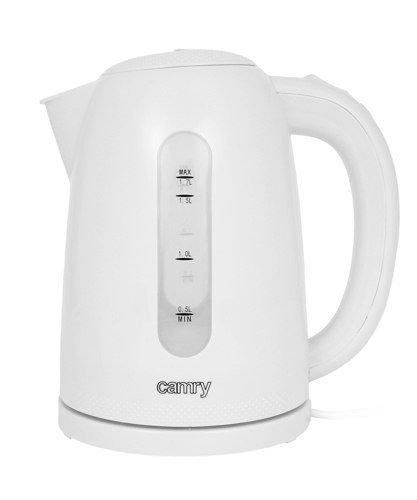 Czajnik Camry CR 1254 - 2200 W, 1,7 L, biały 360° - obrazek 2