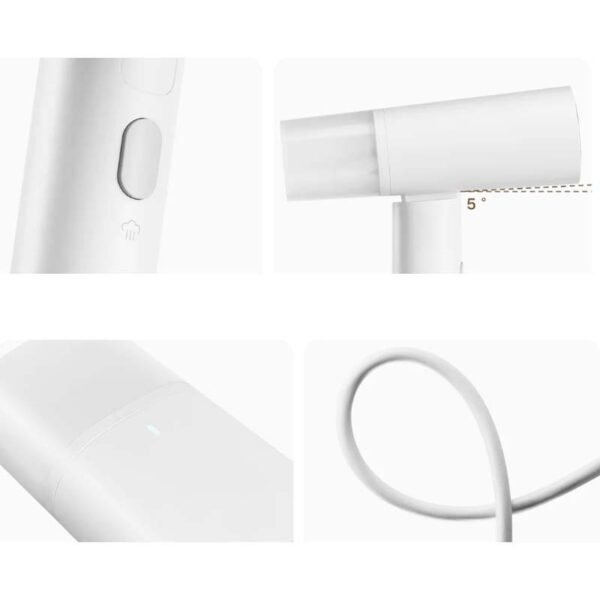 Ręczna parownica do ubrań Xiaomi - Biała, 1300 W - obrazek 4