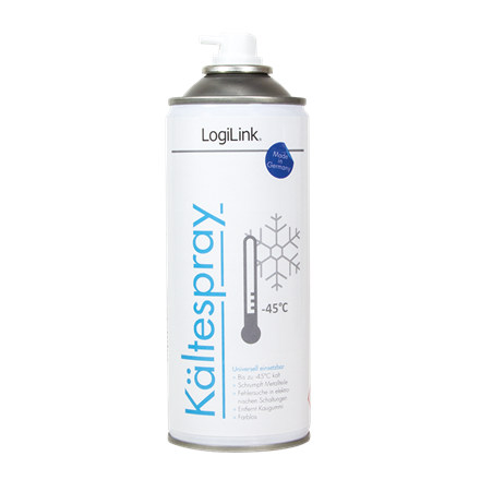 LogiLink Spray Chłodzący 400ml - Efektywne Oschnięcie - obrazek 3