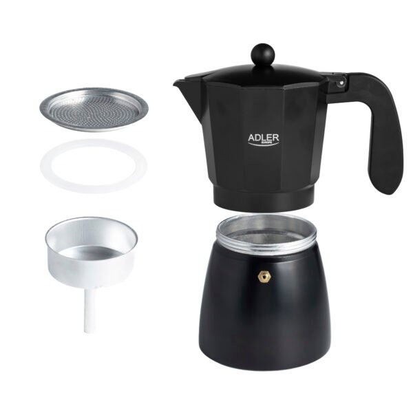 Ekspres do Kawy Adler AD 4429 - Czarne Sztuki Espresso - obrazek 5