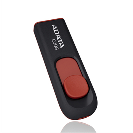 Pamięć USB ADATA C008 32 GB Czarny/Czerwony