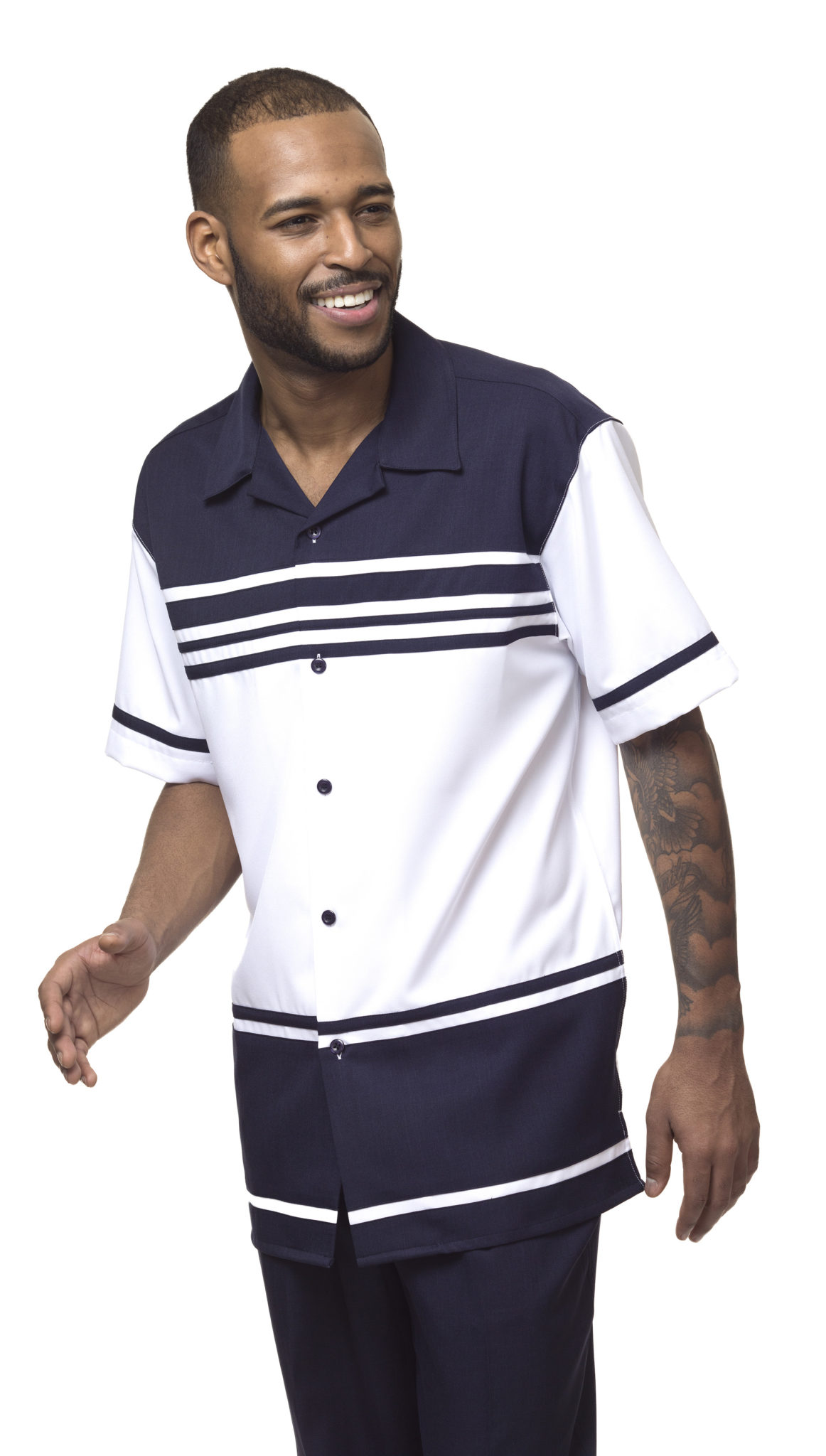 Montique-1878-navy-mens-walking-suit-mens-2pc-leisure-suits-short-sleeve