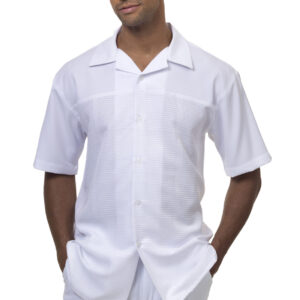 Montique-1842-white-mens-walking-suit-mens-2pc-leisure-suits-short-sleeve