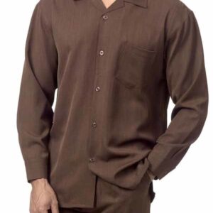 Mens Walking Suits 1641 brown