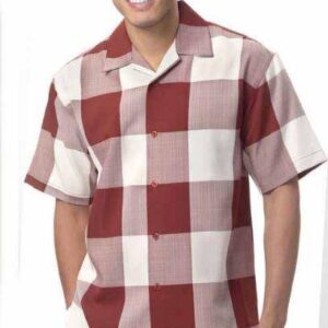 walking-suits-montique-141-wine-short-sleeve-set