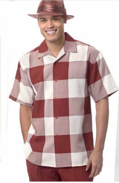 walking-suits-montique-141-wine-short-sleeve-set