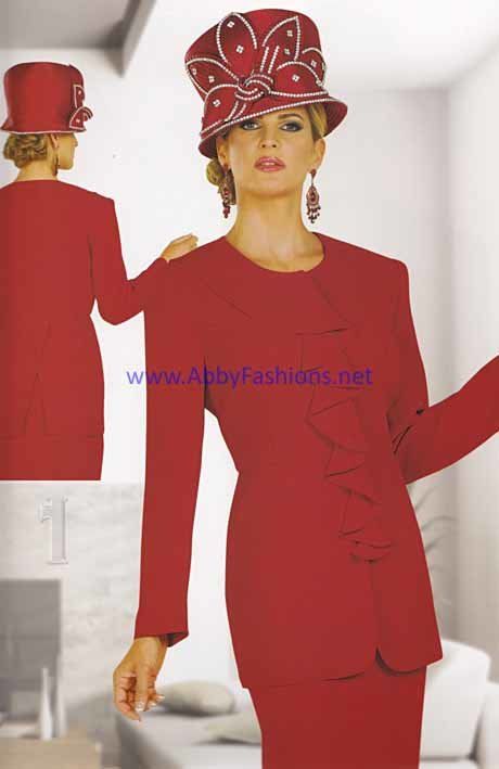 women-suits-chancelle-17105-red