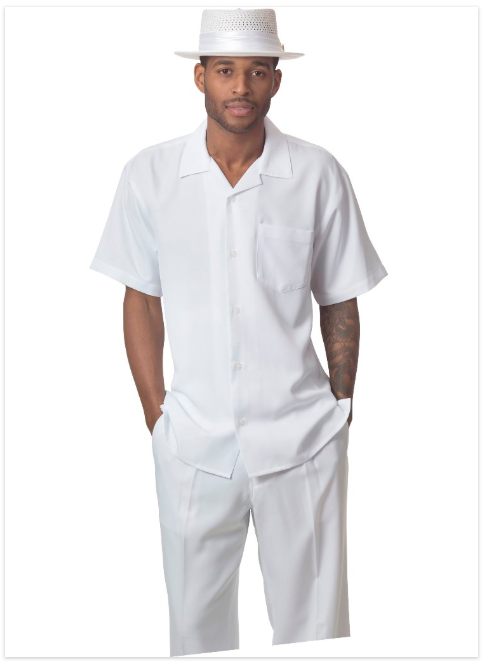montique 696 walking suit white - Montique-696-white-mens-walking-suit-mens-2pc-leisure-suits-short-sleeve