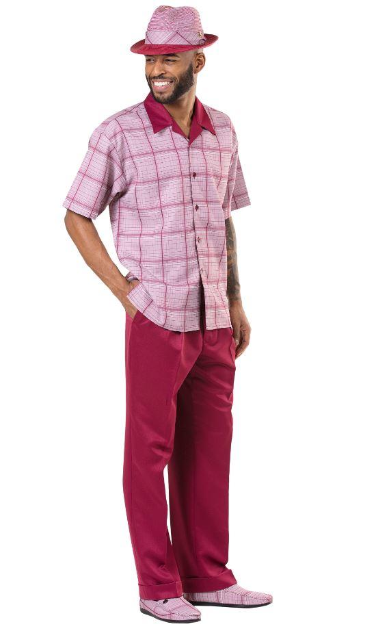montique-1901-walking-suit-burgundy-mens-leisure-suits-short-sleeve