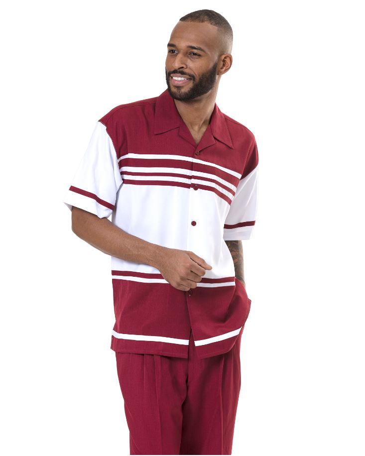 montique-1978-walking-suit-burgundy-mens-leisure-suits-short-sleeve