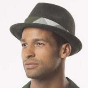 montique-h-1634-mens-fedora-matching-hat-hunter-b