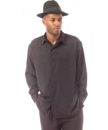 Montique Mens Walking Suits 1131 Black